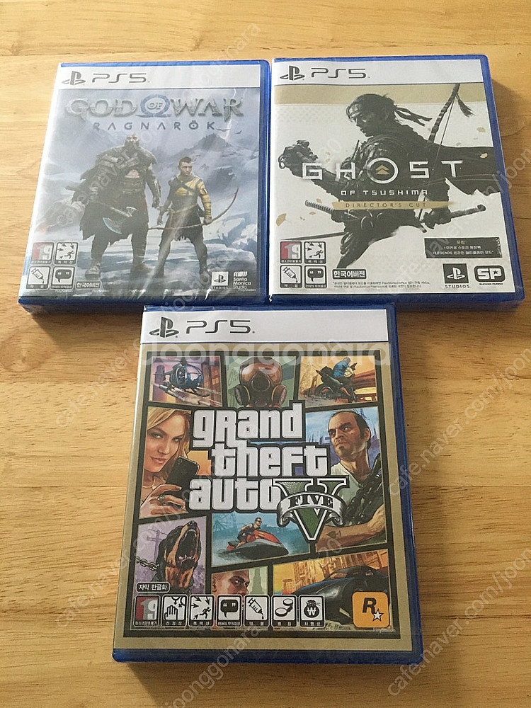 PS5 고오쓰 , 갓오브워 , gta5 / 미개봉--0