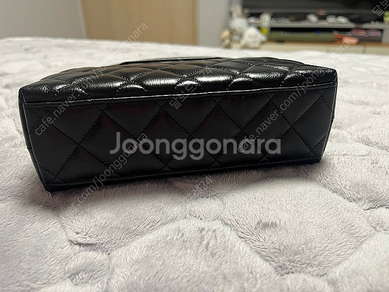 샤넬 켈리백 빈티지 카프스킨 새상품--9