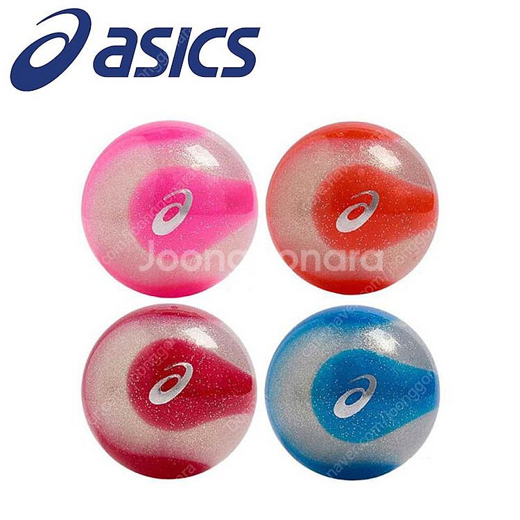 아식스 파크골프공 솔리드 코어 3피스 파크볼--2