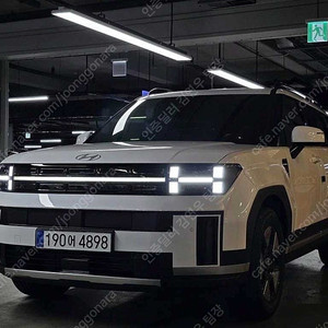 흰색 싼타페 중고 하이브리드 MX5 1.6T 2WD 프레스티지 중고차리스구매 12,086 km