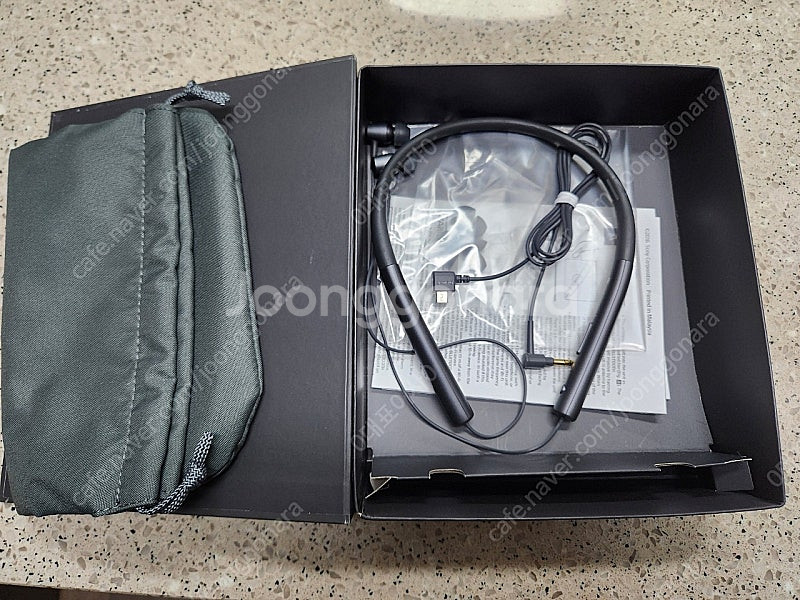 SONY MDR-EX750BT 블루투스 넥밴드 이어폰--0