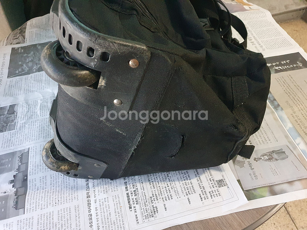 수선 필요한 UTG 소프트캐리어 바퀴달린 큰 여행용 이...--5