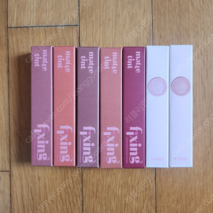 에뛰드 픽싱 틴트 (멜로우 피치, 진저 밀크티, 미드나잇 모브, 더스티 베이지, 로즈 블렌딩, 베스티 핑크 , 허그 베이지)