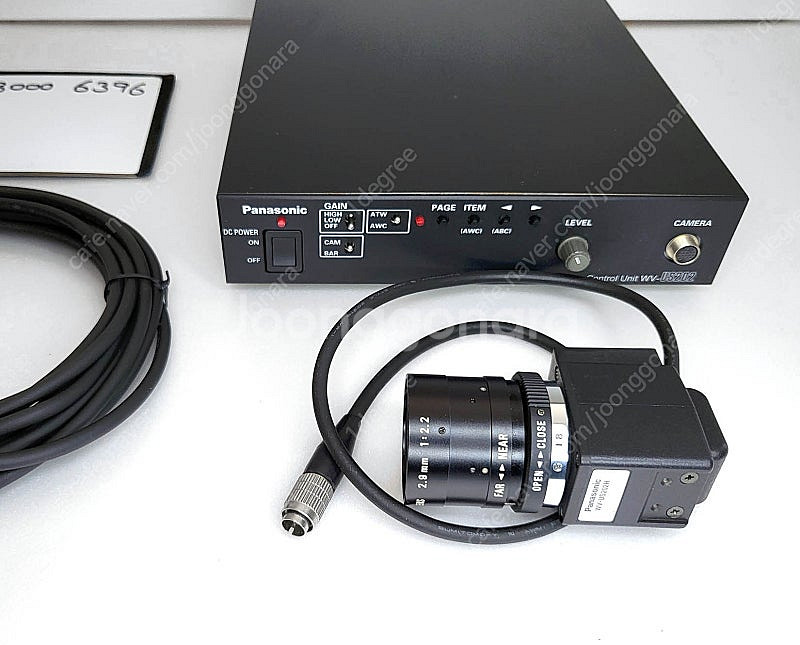 파나소닉 3CCD C마운트 카메라 세트--3