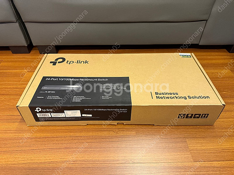 TL-SF1024 24포트 10/100Mbps 랙 마운...--0