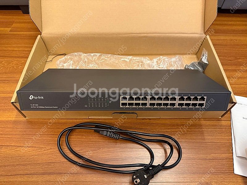 TL-SF1024 24포트 10/100Mbps 랙 마운...--3