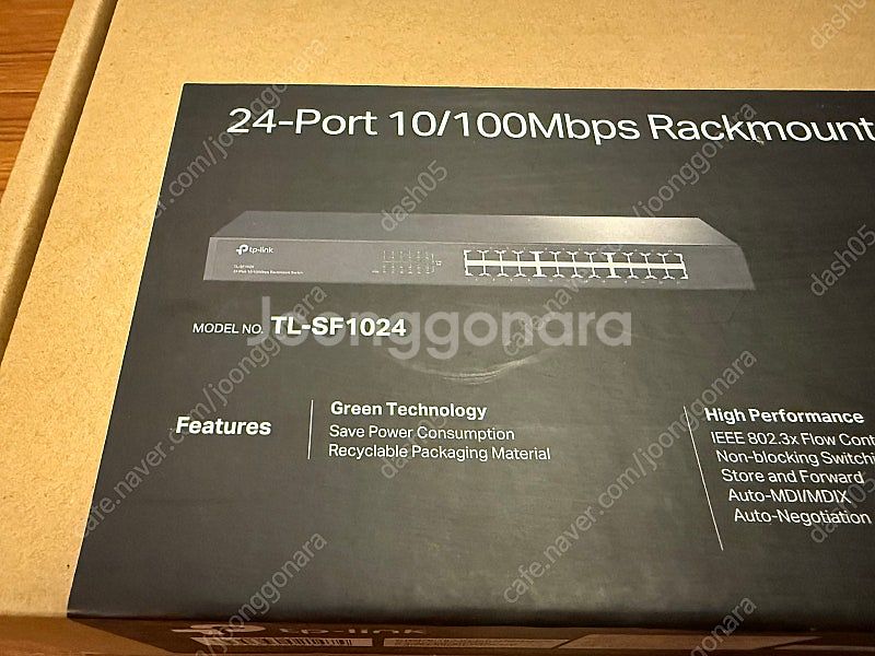 TL-SF1024 24포트 10/100Mbps 랙 마운...--5