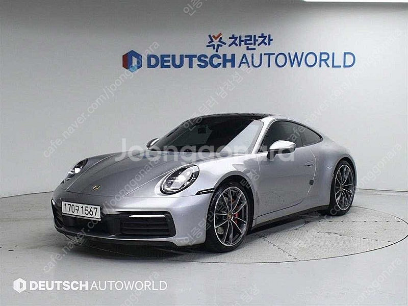 포르쉐 911 중고차 할부가능 회색 2020년식 29,...--0