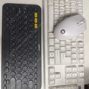 키보드 로지텍 K380s, 큐센 키보드/마우스 MK450