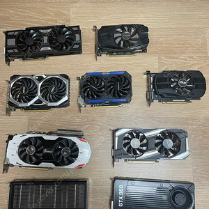 그래픽카드 gtx 1070 , 960 , 1060 , 1660 , 1050 , 970 팔아요