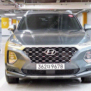 싼타페 TM 중고 싼타페 중고 가격 회색 2020년식 44,015km 디젤 2.0 2WD 프레스티지 중고시세