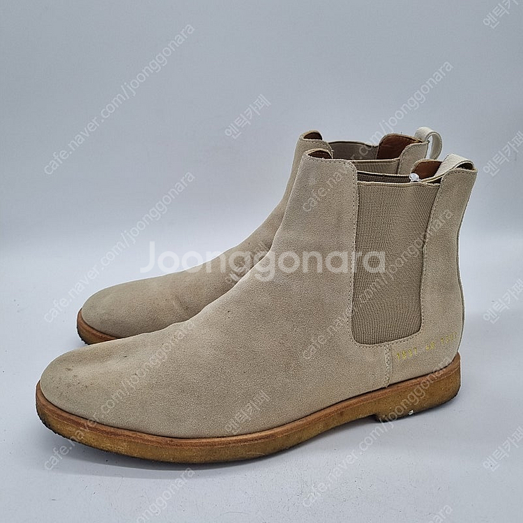 커먼프로젝트 스웨이드 첼시부츠 샌드 250~255mm--3
