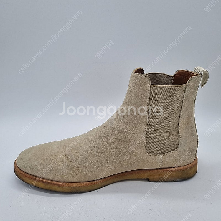 커먼프로젝트 스웨이드 첼시부츠 샌드 250~255mm--4
