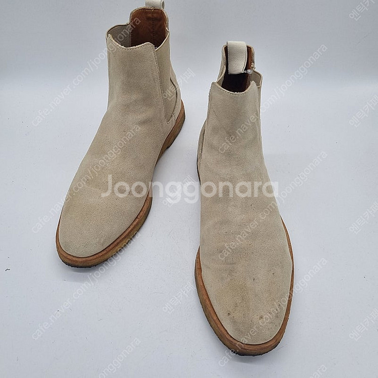 커먼프로젝트 스웨이드 첼시부츠 샌드 250~255mm--5