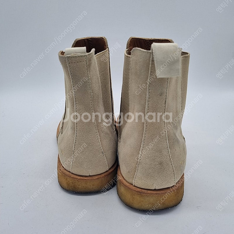 커먼프로젝트 스웨이드 첼시부츠 샌드 250~255mm--6