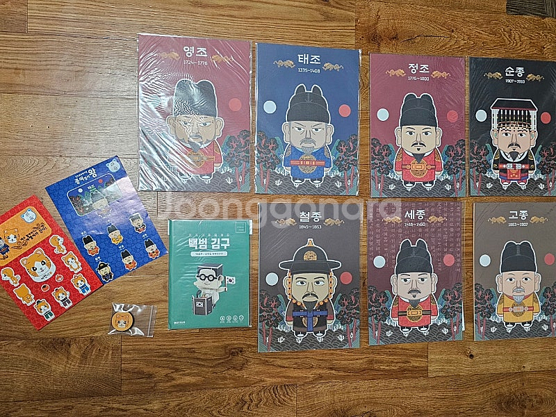 새상품-전주문화재야행 종이접기 왕7명+야행이그립톡+스티...--5