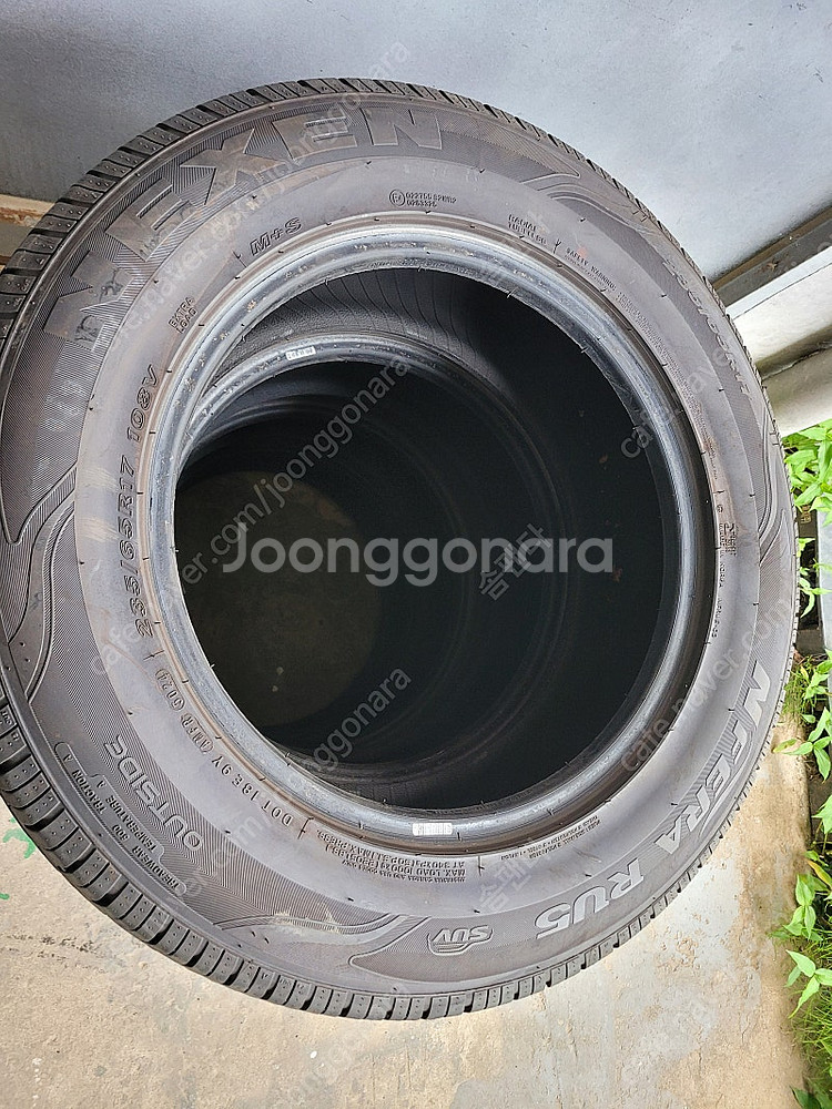 넥센 235 65r 17 타이어 한대분--1
