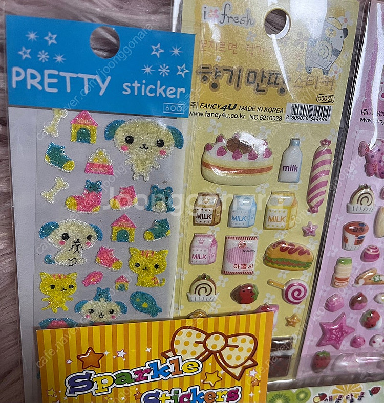 일괄 빈티지 스티커 고전문구 빈티지 먹지마 음식 디저트...--3