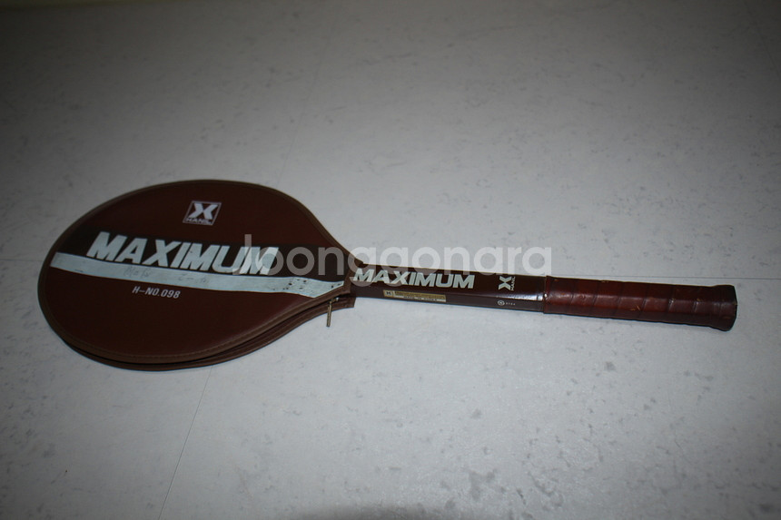 (OLD 라켓) 한일 Maximum 테니스 라켓 우드 ...--1