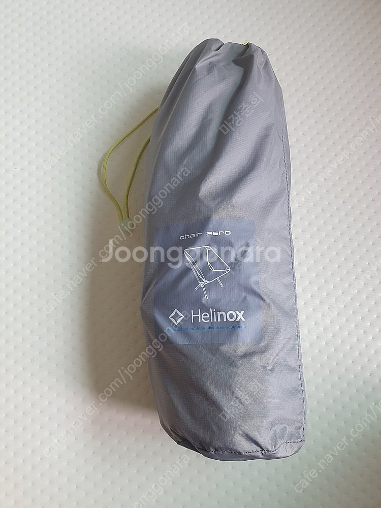 헬리녹스 체어제로 그레이 라임 판매합니다.--0