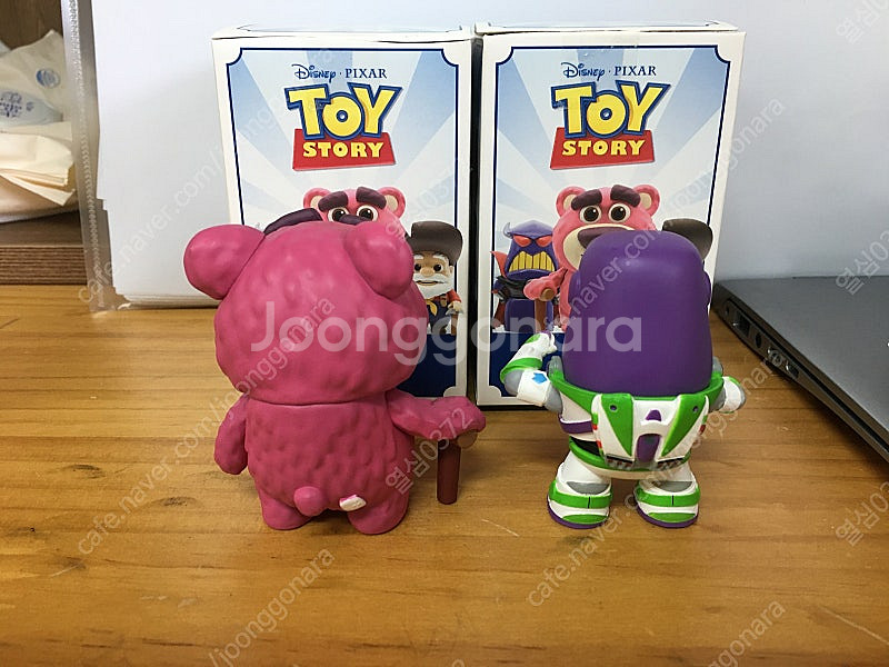 히어로크로스 디즈니 토이스토리 피규어 랏소, 버즈 2개...--1