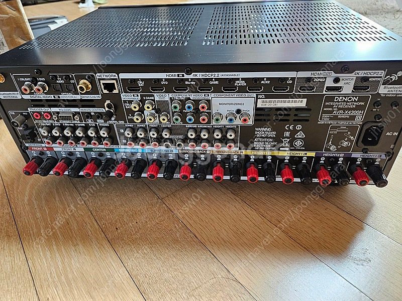 데논 리시버 Avr-x4300h(국내정품)--3