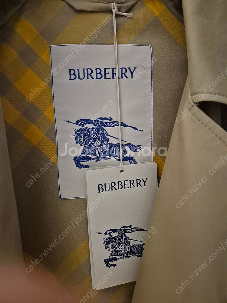 버버리 캐슬포드 롱개버딘 헌터 색상 오버핏 트렌치 판매 48(105)--3
