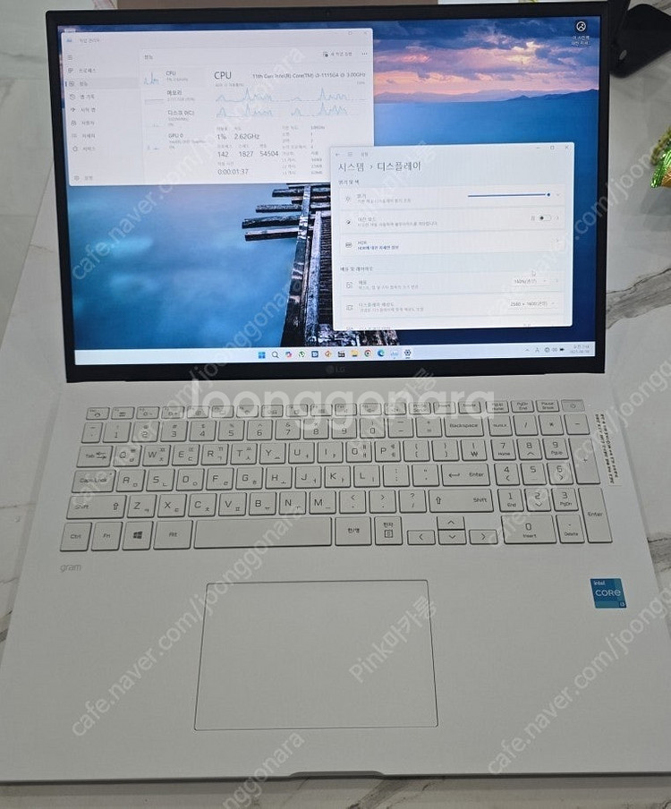 LG그램 17인치 17ZD90P 노트북 A++급 제품--4