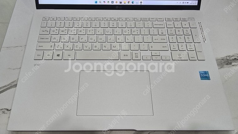 LG그램 17인치 17ZD90P 노트북 A++급 제품--6
