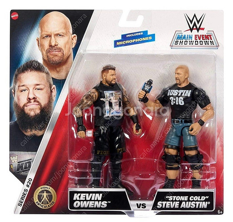[Mattel] WWE 메인이벤트 쇼다운 2팩 케빈 오...--1