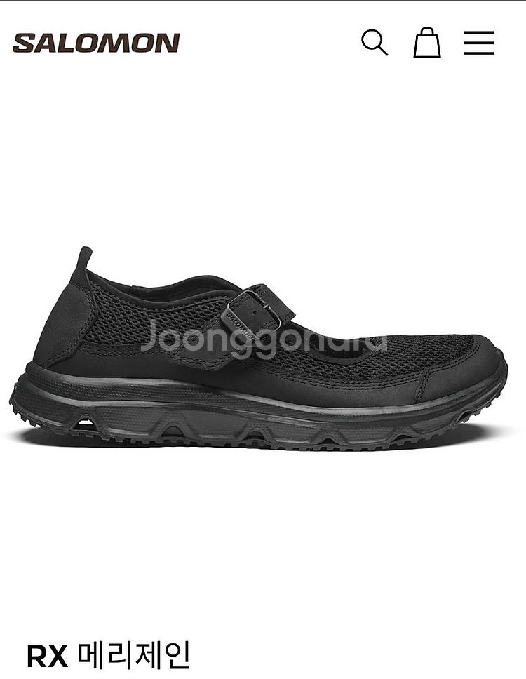 살로몬 메리제인 블랙 240--6