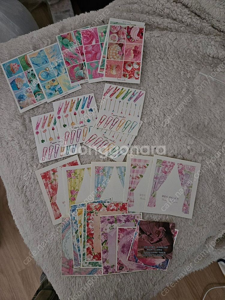 다꾸 크림피치님 (꽃반지님) 스티커 인스 일괄--6