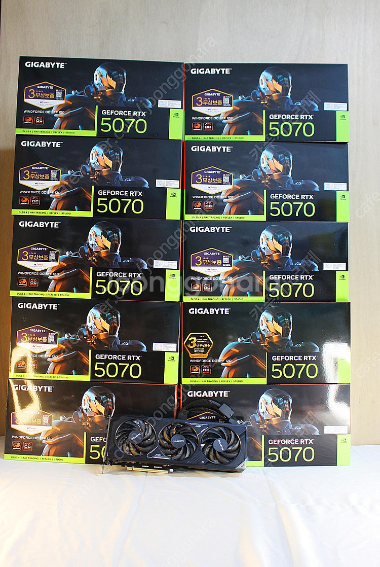 “거의 새거! 포장 1번 뜯은 RTX5070 그래픽카드...--0