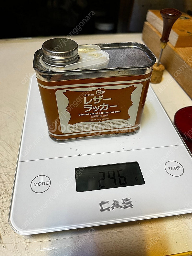 가죽공예 크라프트 약품 두가지--2
