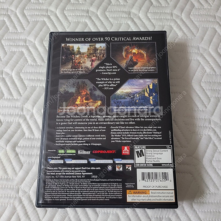 pc 위쳐 인헨써드 에디션 북미판--1