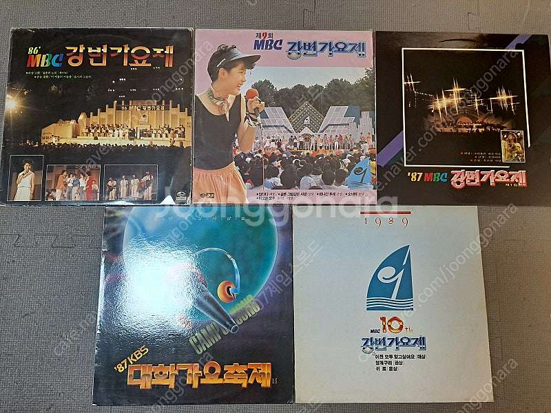 대학가요제 LP 5매일괄(2)--0