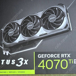 MSI 지포스 RTX 4070 Ti Super 벤투스 3X 블랙