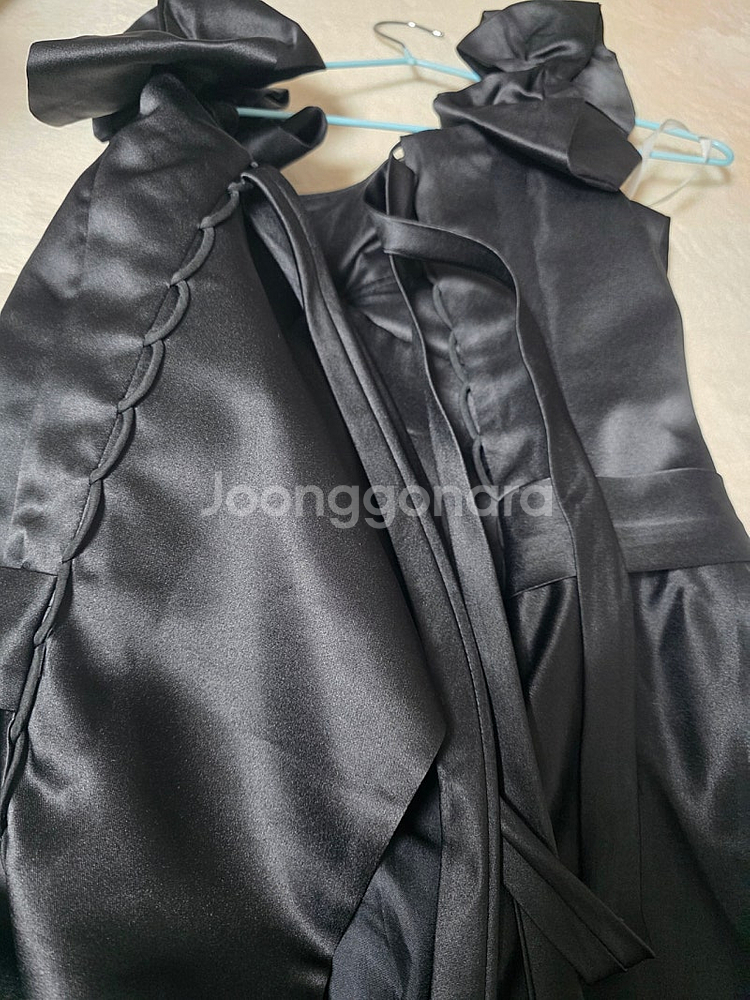 웨딩촬영용 블랙드레스팝니다--4