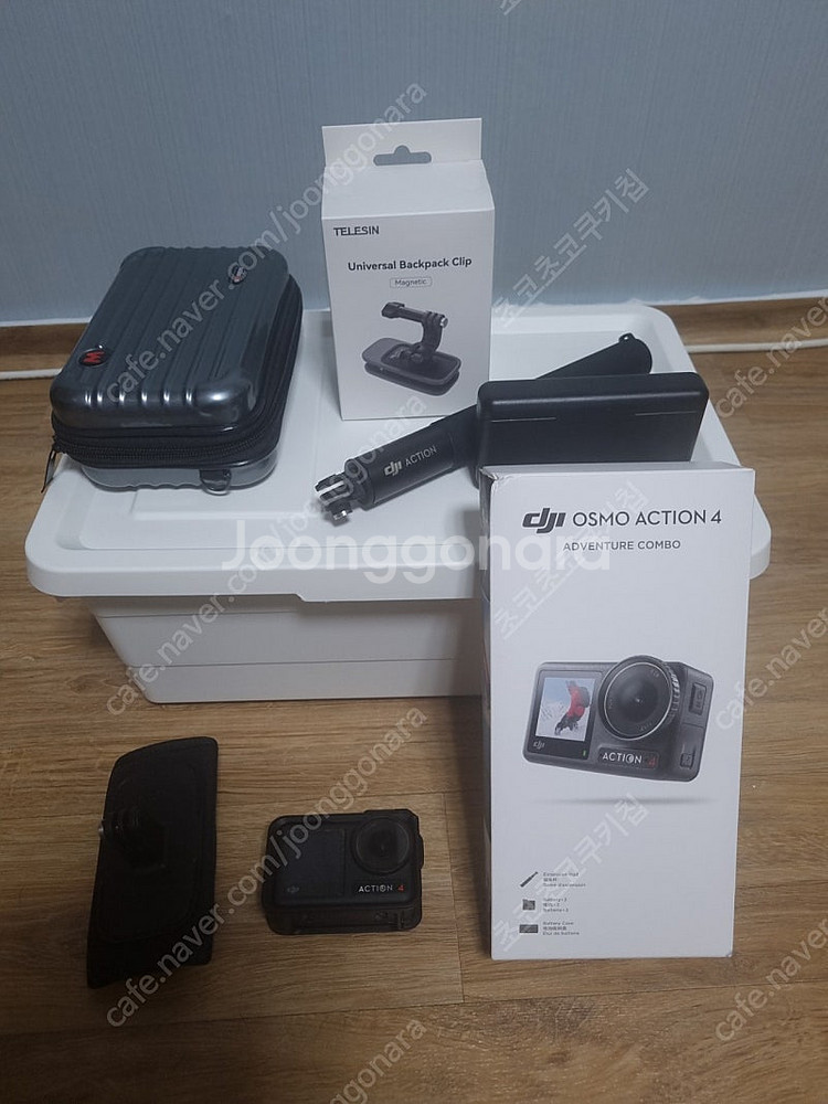 DJI 오즈모 액션4 어드벤쳐 콤보 악세사리 풀박스--0