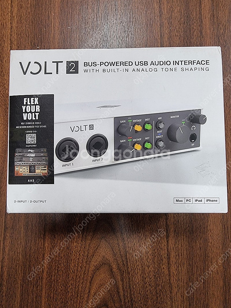 UA Volt 2 오디오인터페이스 판매합니다.--0