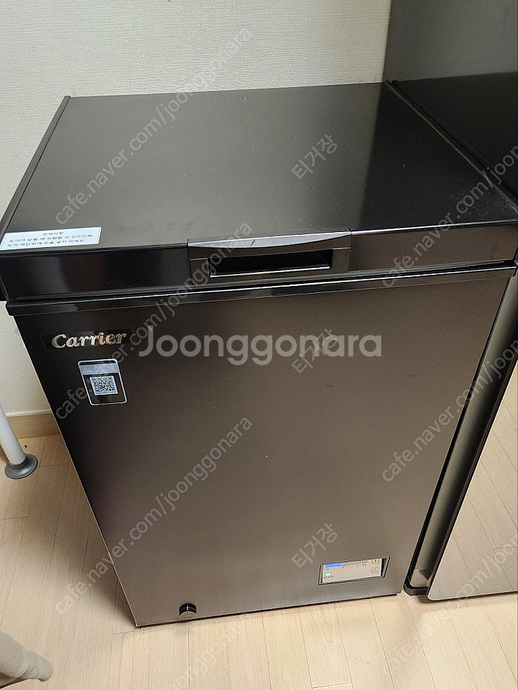 캐리어 블랙에디션 100L 냉동고 CSC100FDBH--0