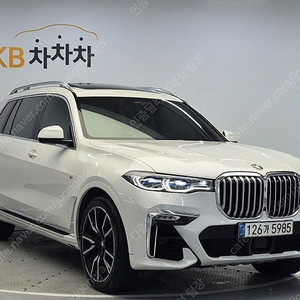 BMW X7 중고 BMW X7 중고차 흰색 2021년식 xDrive 40d M 스포츠 개인사업자 차량구매