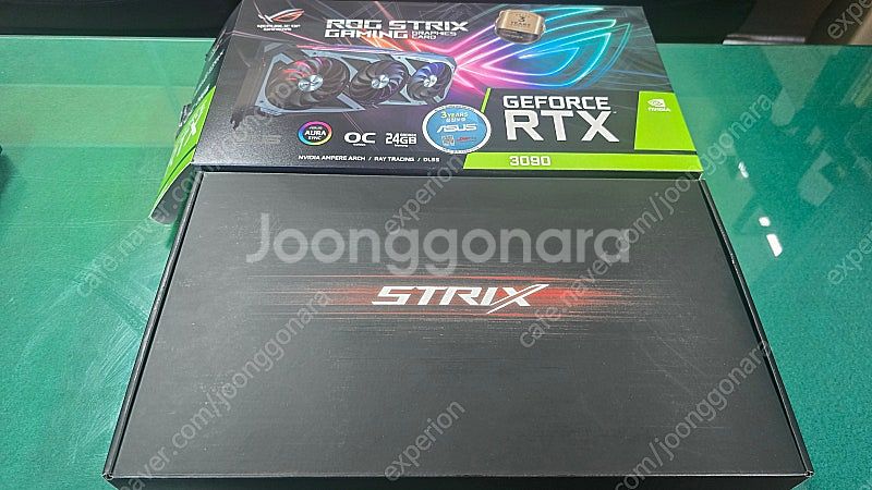 ASUS RTX3090 STRIX OC 24G 스트릭스--2
