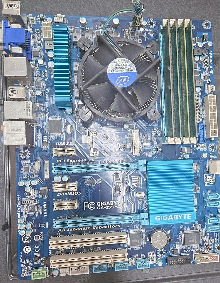 i7 3770 + z77 + 램 다량 + gtx 750...--0