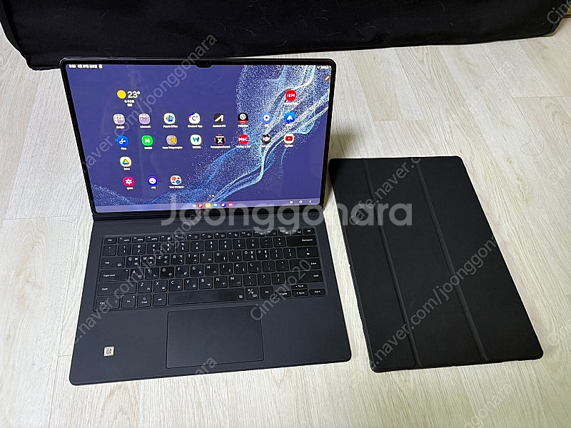 갤럭시 탭 S8 Ultra 128gb + 북커버 키보드...--0