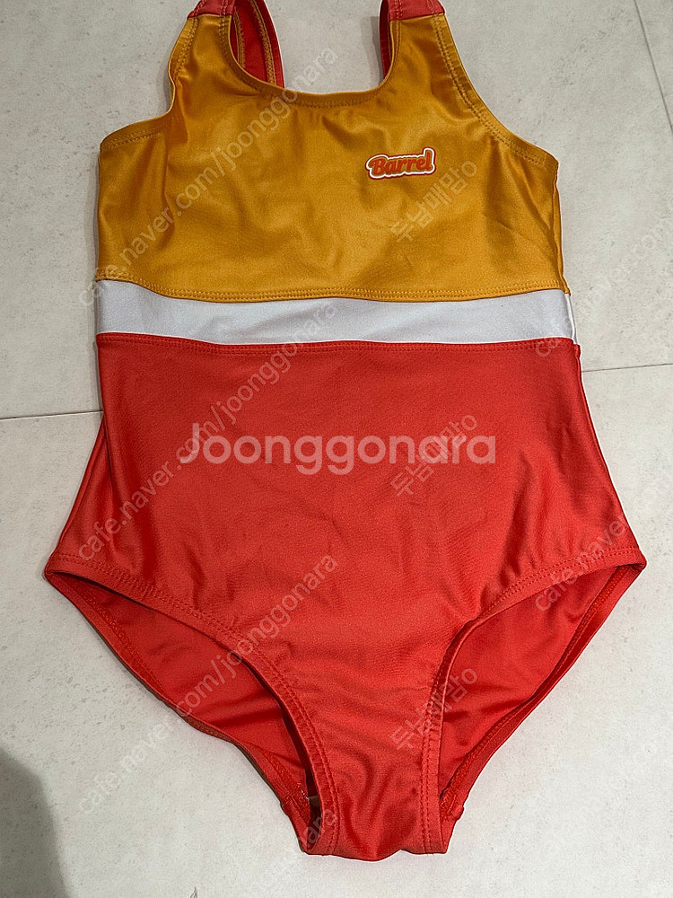 배럴 여아 수영복 8세--0