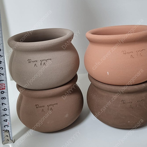 수제토분 두갸르송 자르 4컬러 세트
