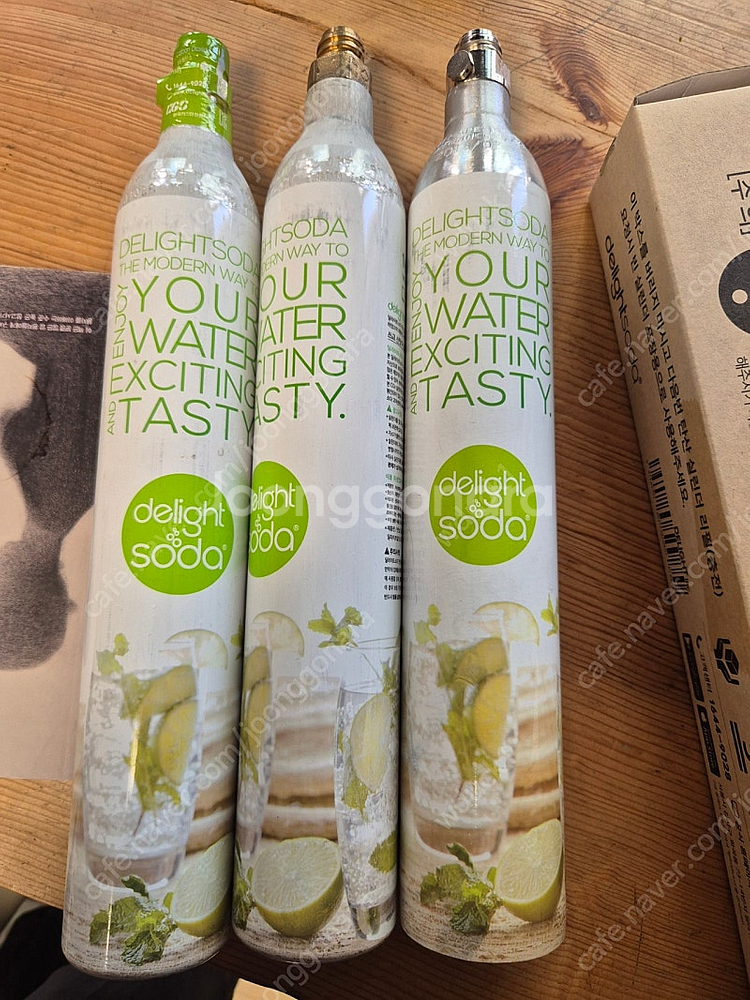 딜라이트 소다 실린더(3개)--0