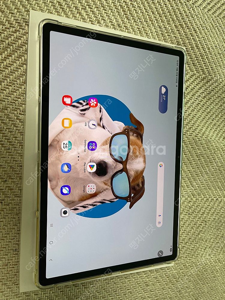 갤럭시탭 s9+(s9 플러스) 베이지 색상 판매합니다--0