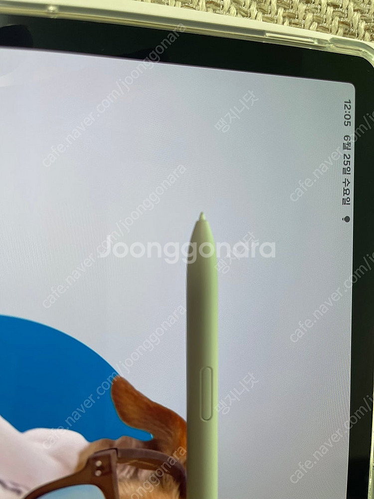 갤럭시탭 s9+(s9 플러스) 베이지 색상 판매합니다--5